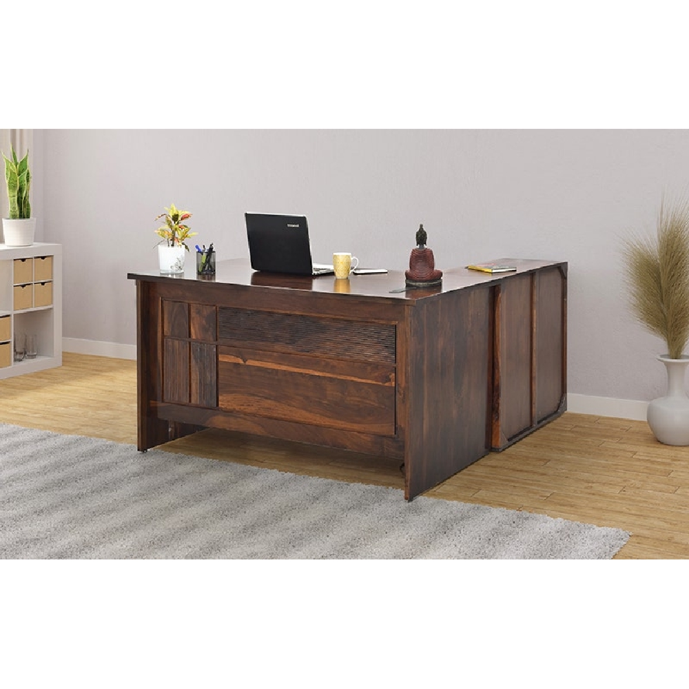 Royaloak Mourya Wooden Boss Table - Of20154002-1.6 - Color: Brown