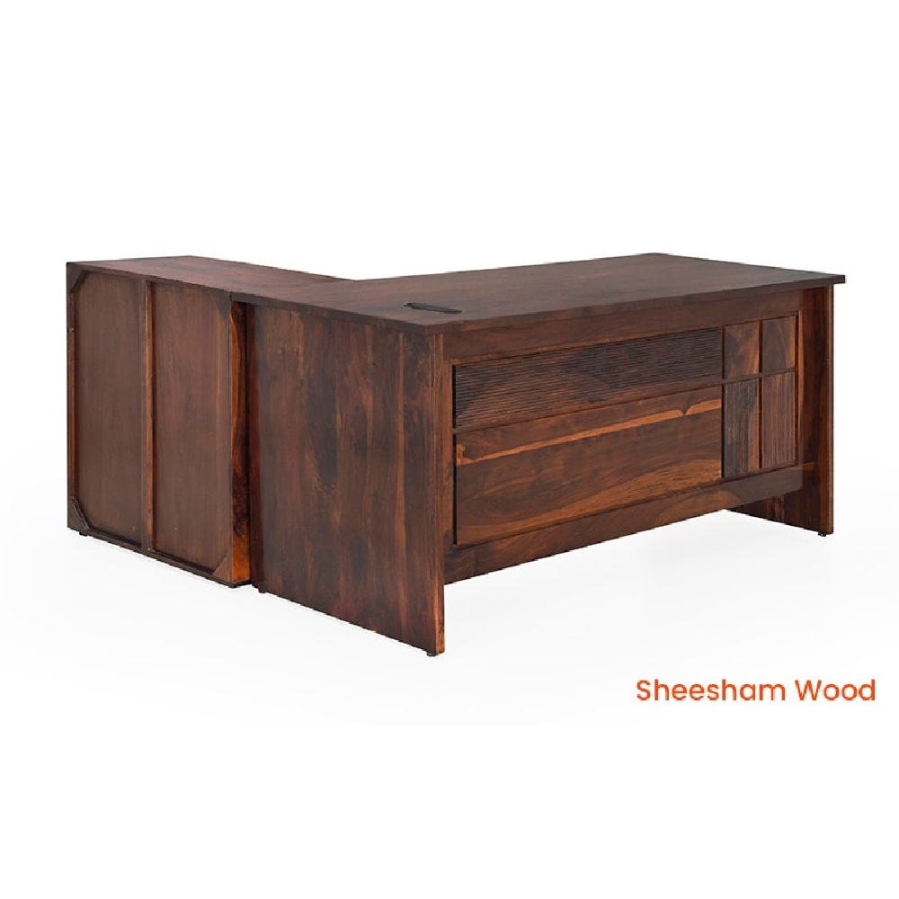 Royaloak Mourya Wooden Boss Table - Of20154002-1.6 - Color: Brown