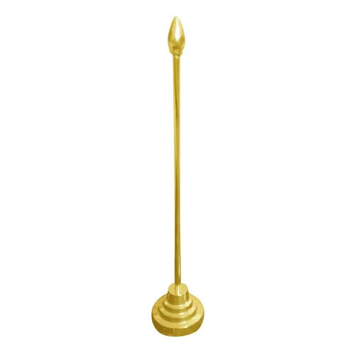 Brass Table Flag Stand