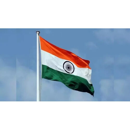 Rectangle Polyster Indian National Flag