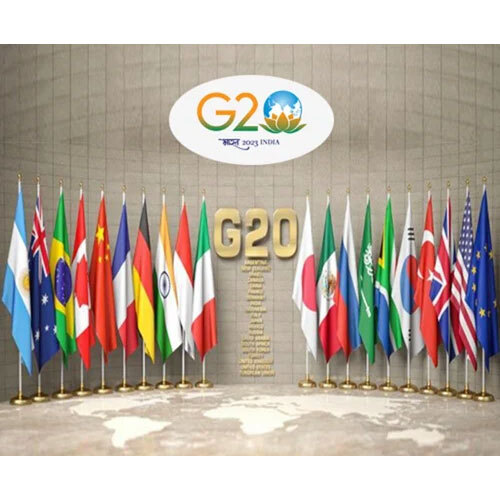 9 Feet International Flag With Stand