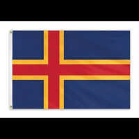 6.5 Feet Polyester Aland Islands Flag