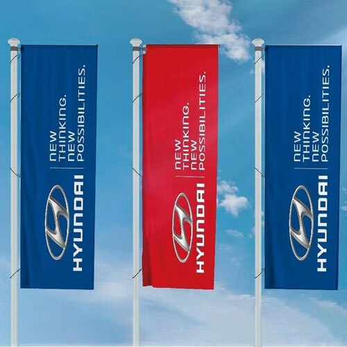 Company Advertising Flag