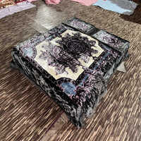 Afreen 4pc  Woolen Blanket Set