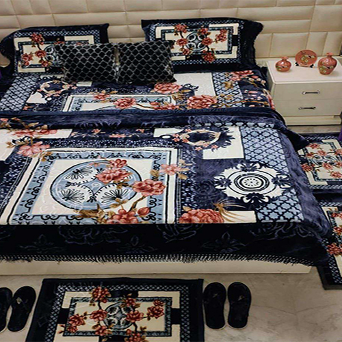 Cherry Blossom 10pc Set Woolen Blanket