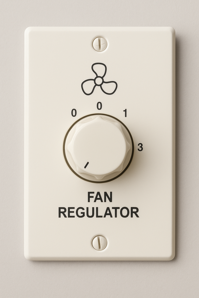 Fan Regulator - Color: White