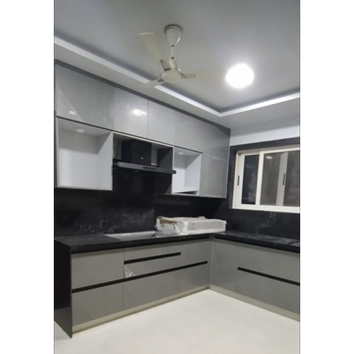Acrylic Shutter Kitchen - Color: Grey