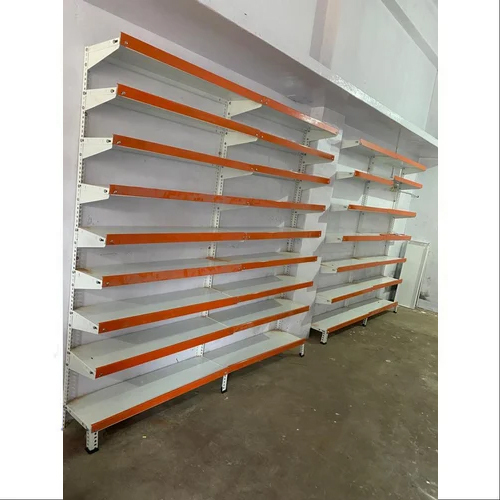 9 Shelves Ms Wall Mounted Rack - Capacity: 100 Kg