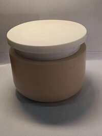 Hdpe 500ml Cosmetic Jar With T-cap