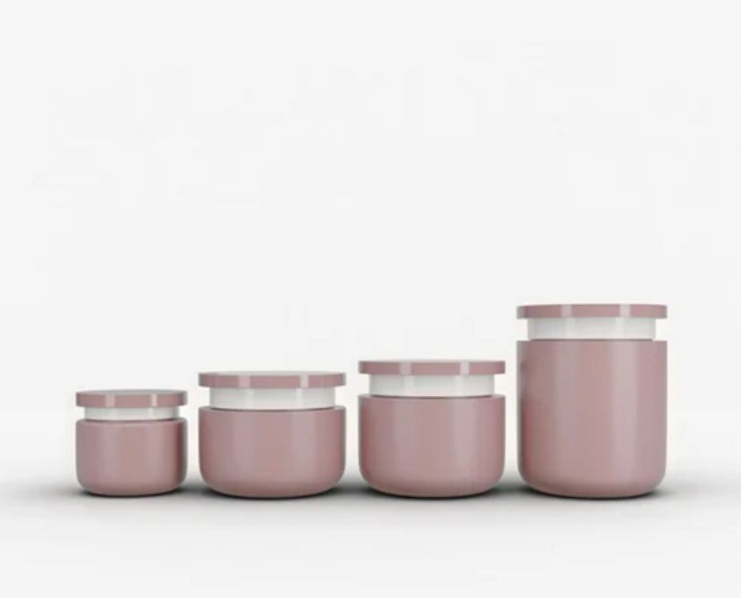 HDPE 500ML COSMETIC JAR WITH T-CAP