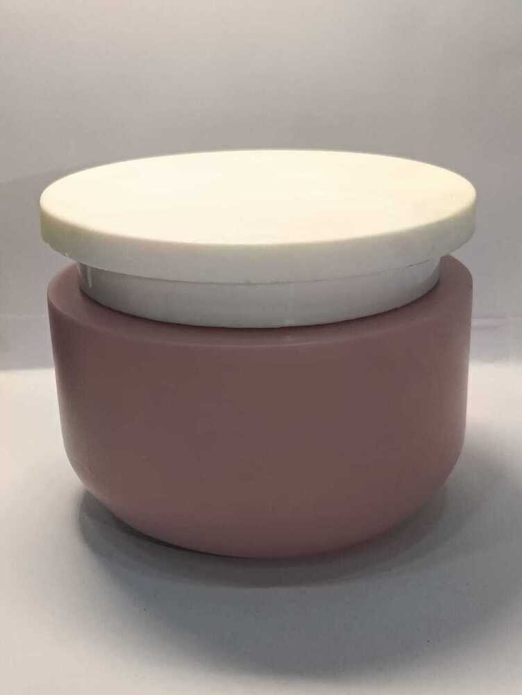 HDPE 500ML COSMETIC JAR WITH T-CAP