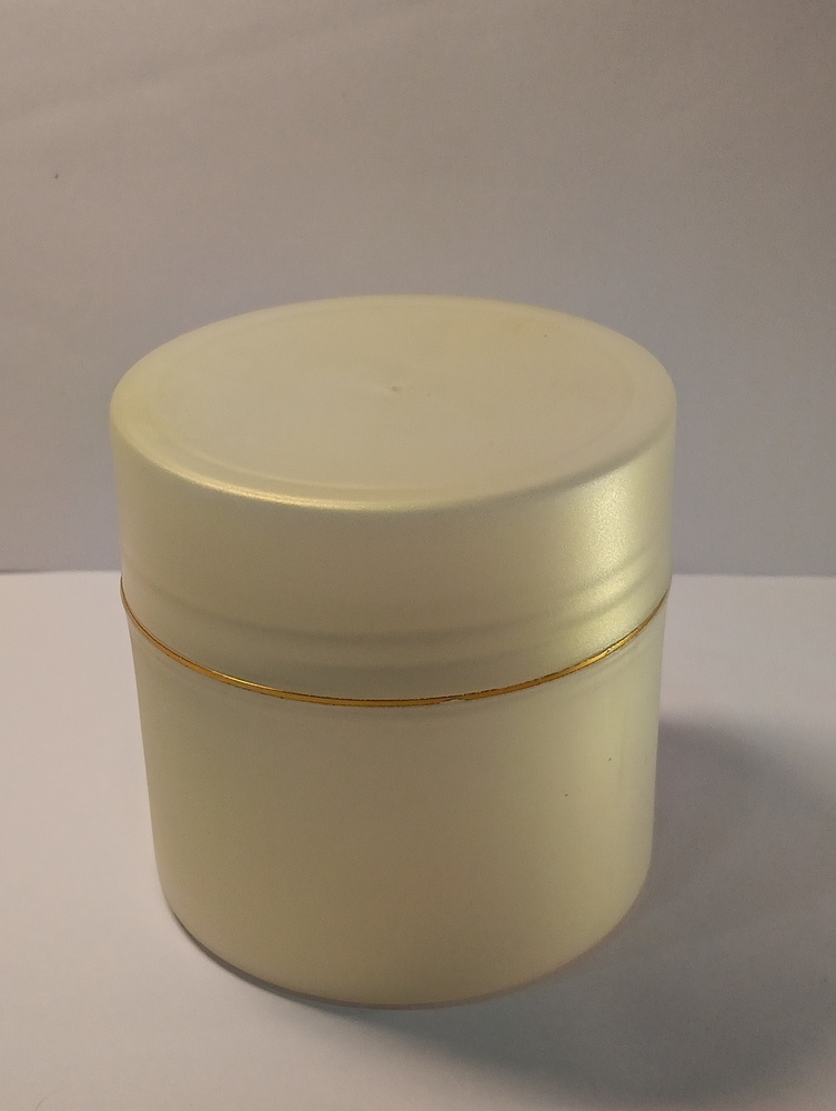 Royal Plastic Jar With Golden Line