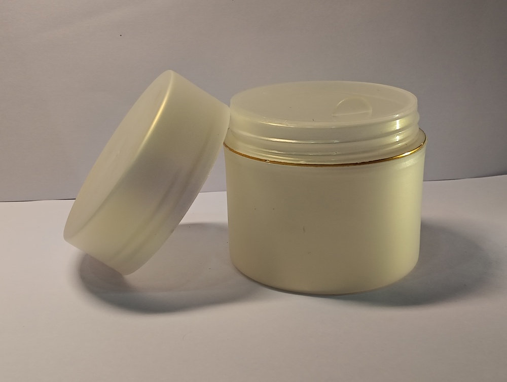 Royal Plastic Jar With Golden Line