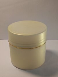 Royal Plastic Jar with golden line