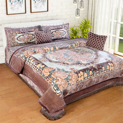 Ocean Pearl 6pc Set Woolen Blanket