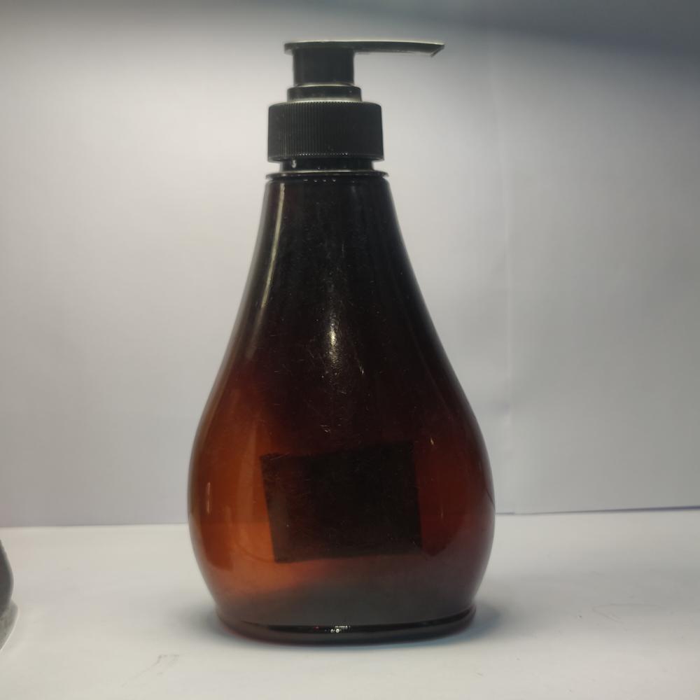 300ML AMBER FLOWER KING PET BOTTLE