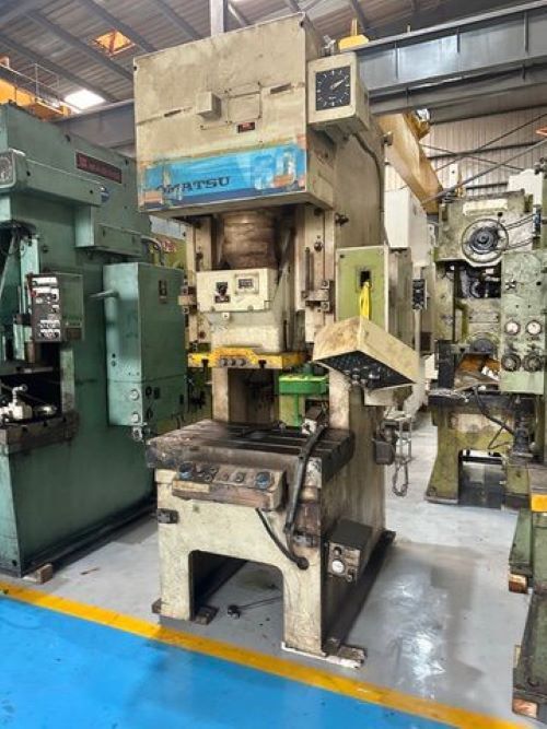 # 1647 KOMATSU C FRAME SINGLE CRANK PRESS