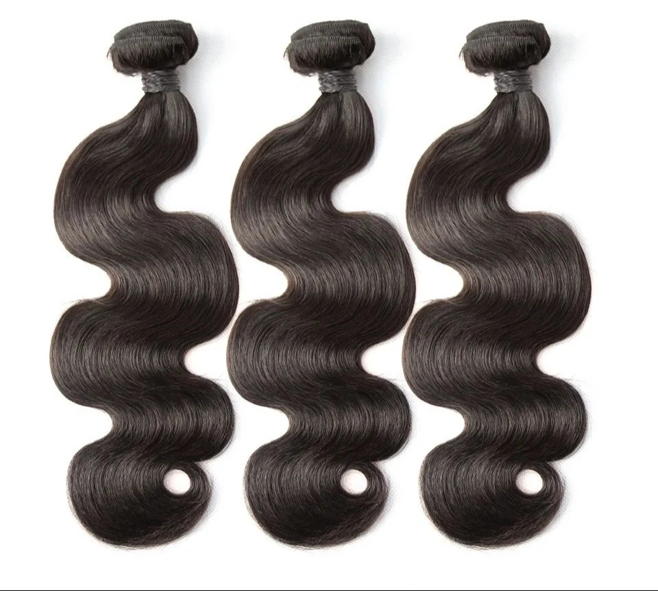 Black Machine Weft Body Weave Premium Quality Indian Remy Human Hair 20 Inch Packaging Size: 100 Gm