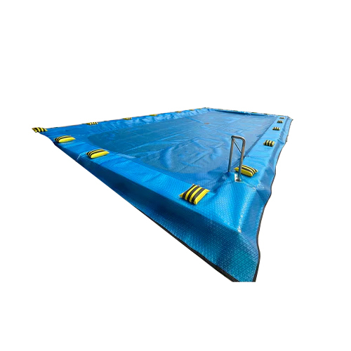 Bubble Pool Cover - Color: Blue