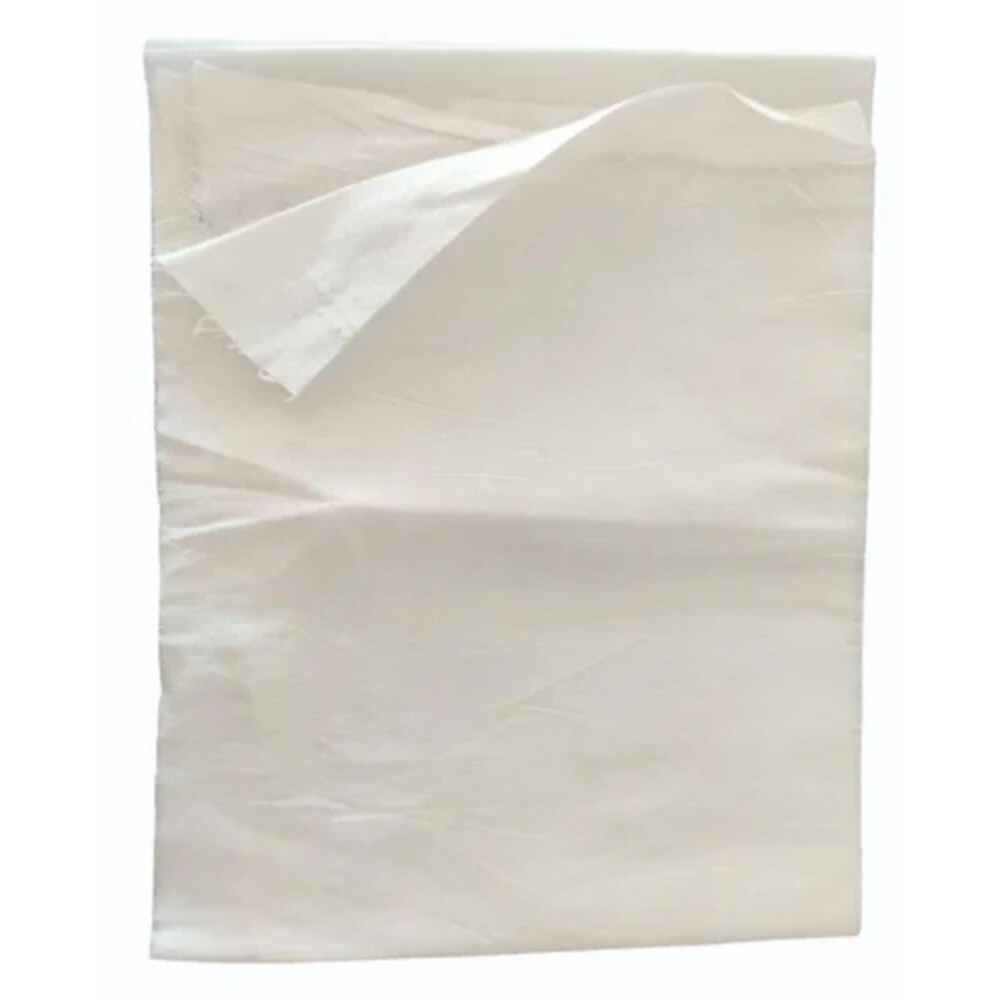 39Inch Cotton Grey Fabric - Color: White