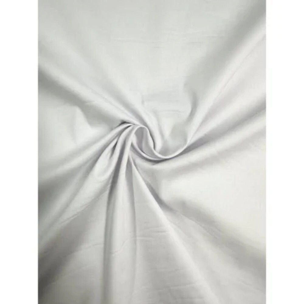 58Inch Plain Satin Fabric - Color: Grey