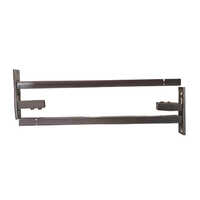 Brass F Bracket - Finish: Plain