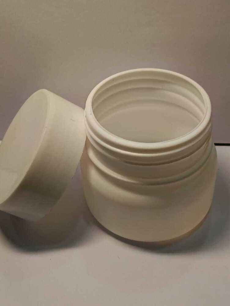 L'oreal Jar White 200gm - Hdpe Material, Ideal For Creams And Lotions | Refillable Packaging, Eco-friendly Design, Safety Assured