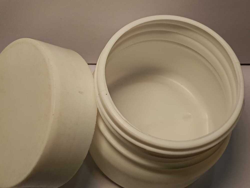 L'oreal Jar White 200gm - Hdpe Material, Ideal For Creams And Lotions | Refillable Packaging, Eco-friendly Design, Safety Assured