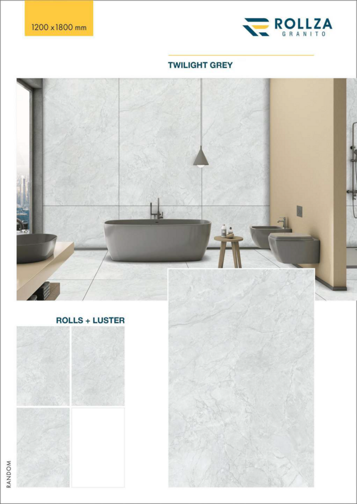 1200 X 1800MM GLOSSY FULL BODY VITRIFIED FLOOR TILES