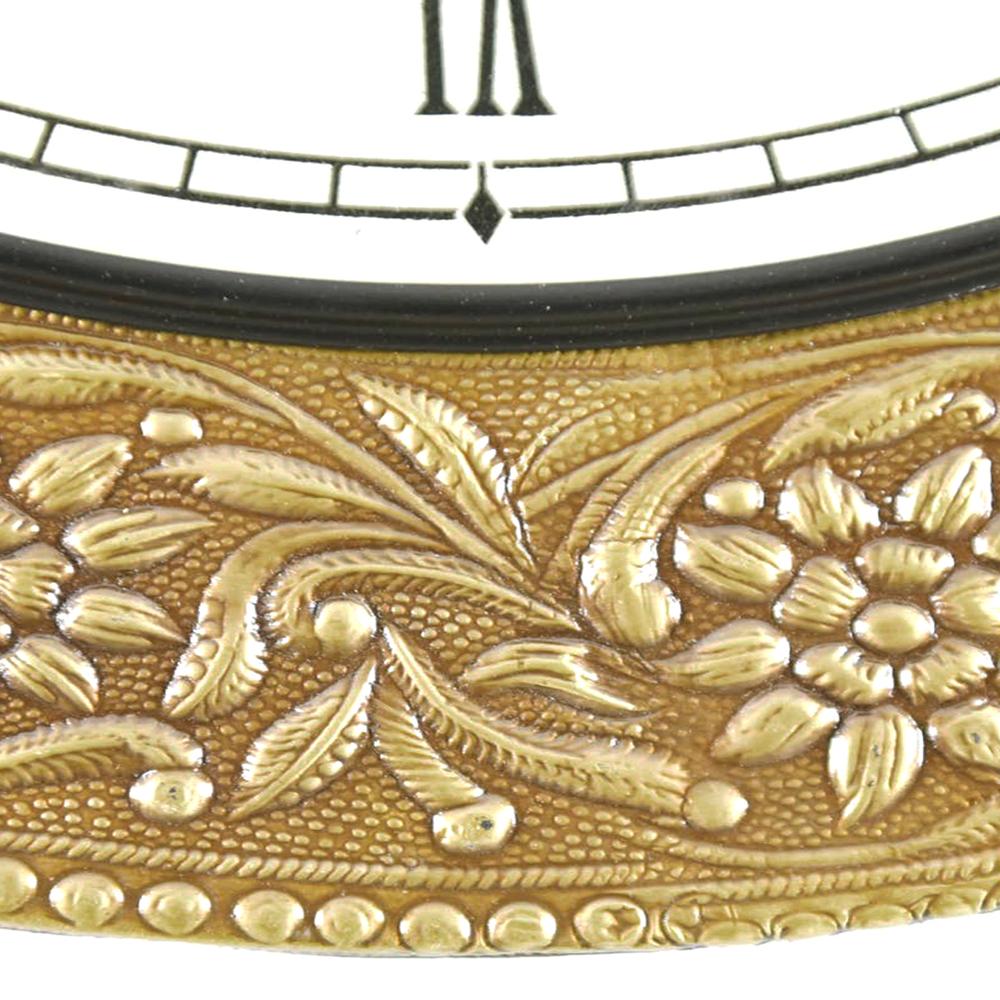Royaloak Flat Brass Clock - Jpc-14 - Color: Gold/white
