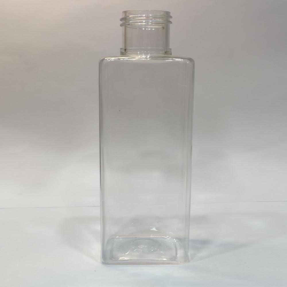 200ML CLEAR SQUARE PET BOTTLE