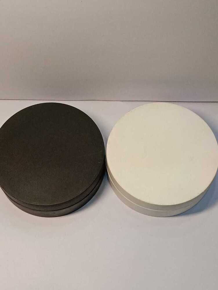 Flax Jar Black 100gm - Glass Container, 100 Gm Size, Matte Black Finish | Ideal For Flaxseed Storage & Decorative Use