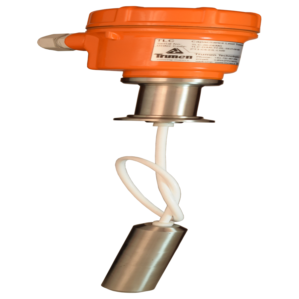 Two Wire Capacitance Continuous Level Transmitter - Color: Orange