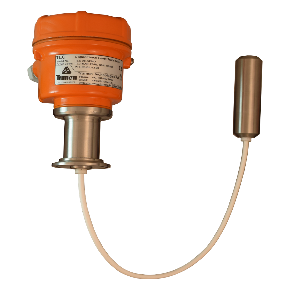 Two Wire Capacitance Continuous Level Transmitter - Color: Orange