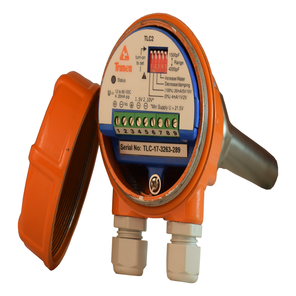 Two Wire Capacitance Continuous Level Transmitter - Color: Orange
