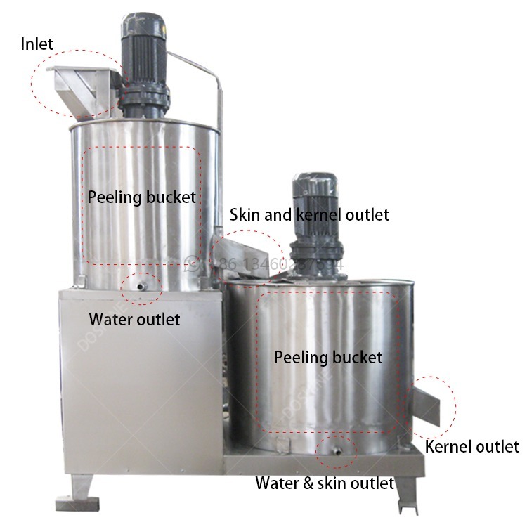 Sesame Hulling Machine