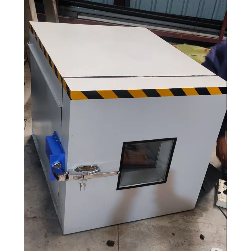 Industrial Sound Proof Acoustic Test Chamber - Mild Steel, 2100 x 1200 x 1000 mm, 500 mm Thickness, 300 kg Weight | Precision Sound Absorption Design