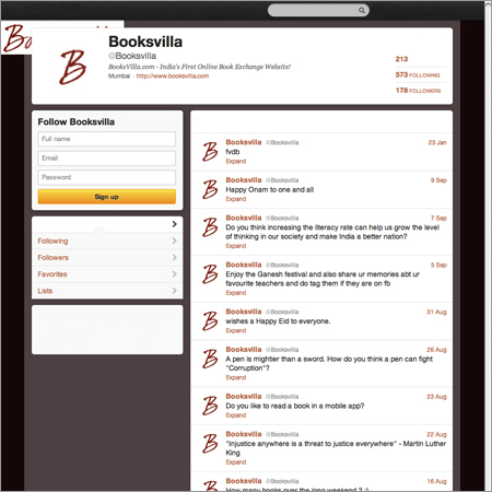 Booksvilla ऐप्स