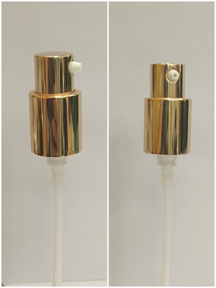 18MM C01 A CREAM PUMP (GOLDEN)
