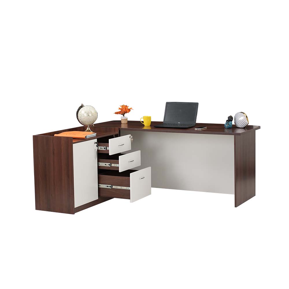 Royaloak Penang Malaysian Boss Table 1.6m V2 - Of20223002-1.6 - Color: Multicolor