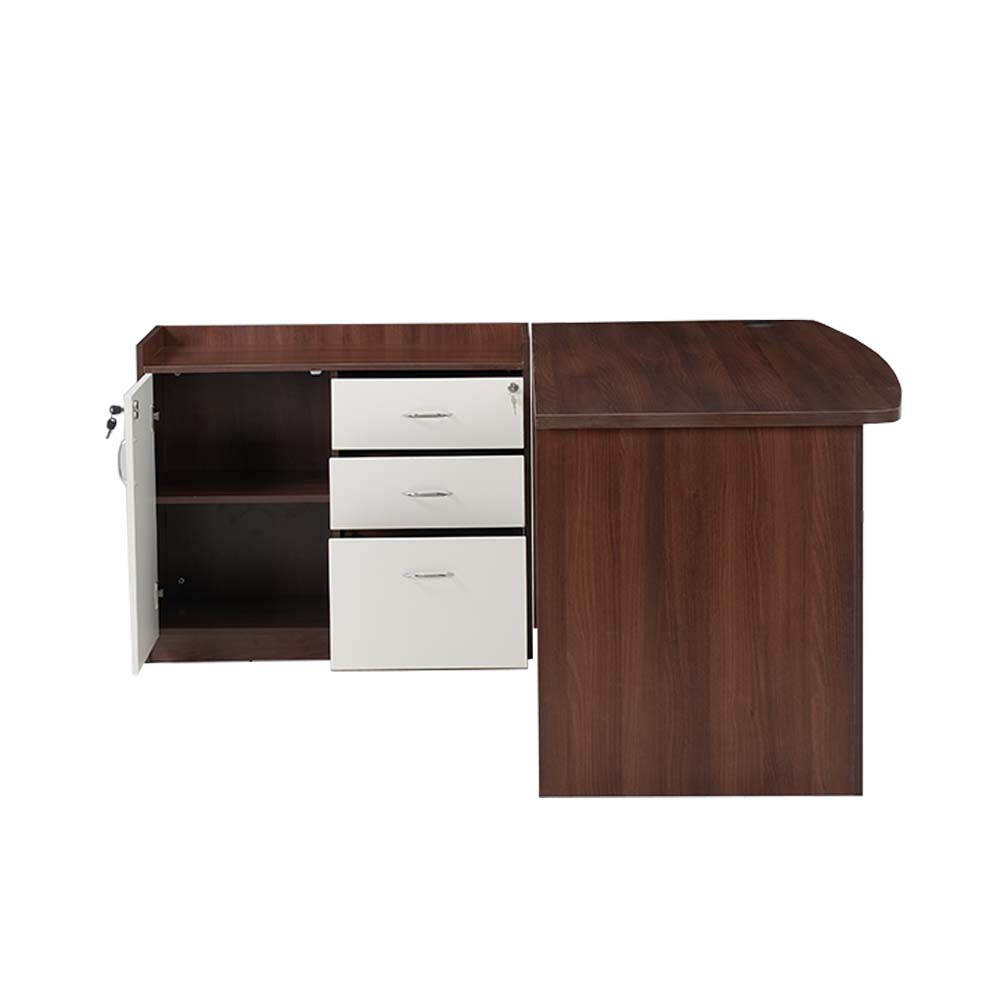 Royaloak Penang Malaysian Boss Table 1.6m V2 - Of20223002-1.6 - Color: Multicolor