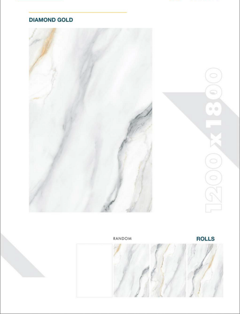 1200 X 1800MM GLOSSY FULL BODY VITRIFIED FLOOR TILES