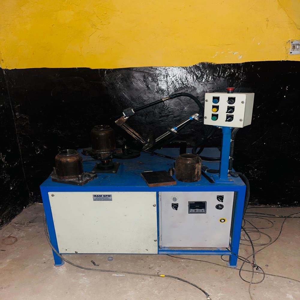 Vertical Rotary welding spm