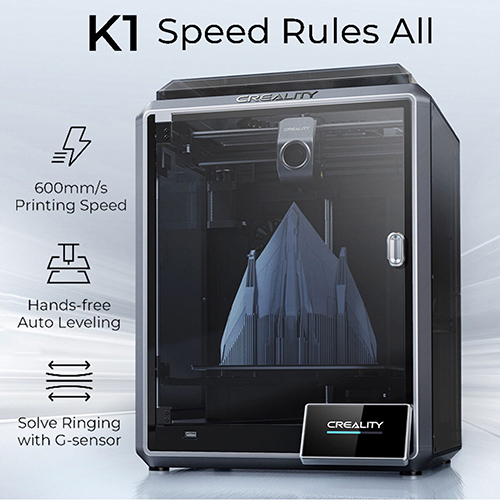 Creality K1 Series 3d Printer - Dimension (L*w*h): 44.1a 44.1a 57.8 Centimeter (Cm)