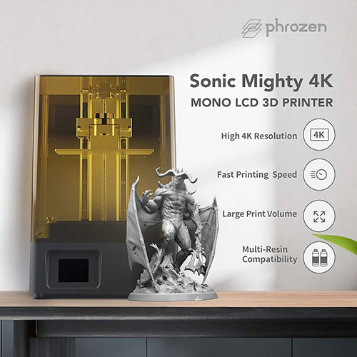 PHROZEN SONIC MIGHTY 4K 3D Printer