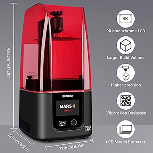 Elegoo Mars 4 3d Printer - Automation Grade: Automatic