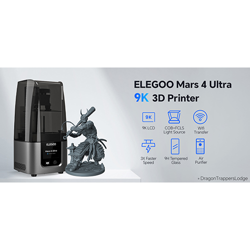 ELEGOO MARS 4 ULTRA 3D Printer
