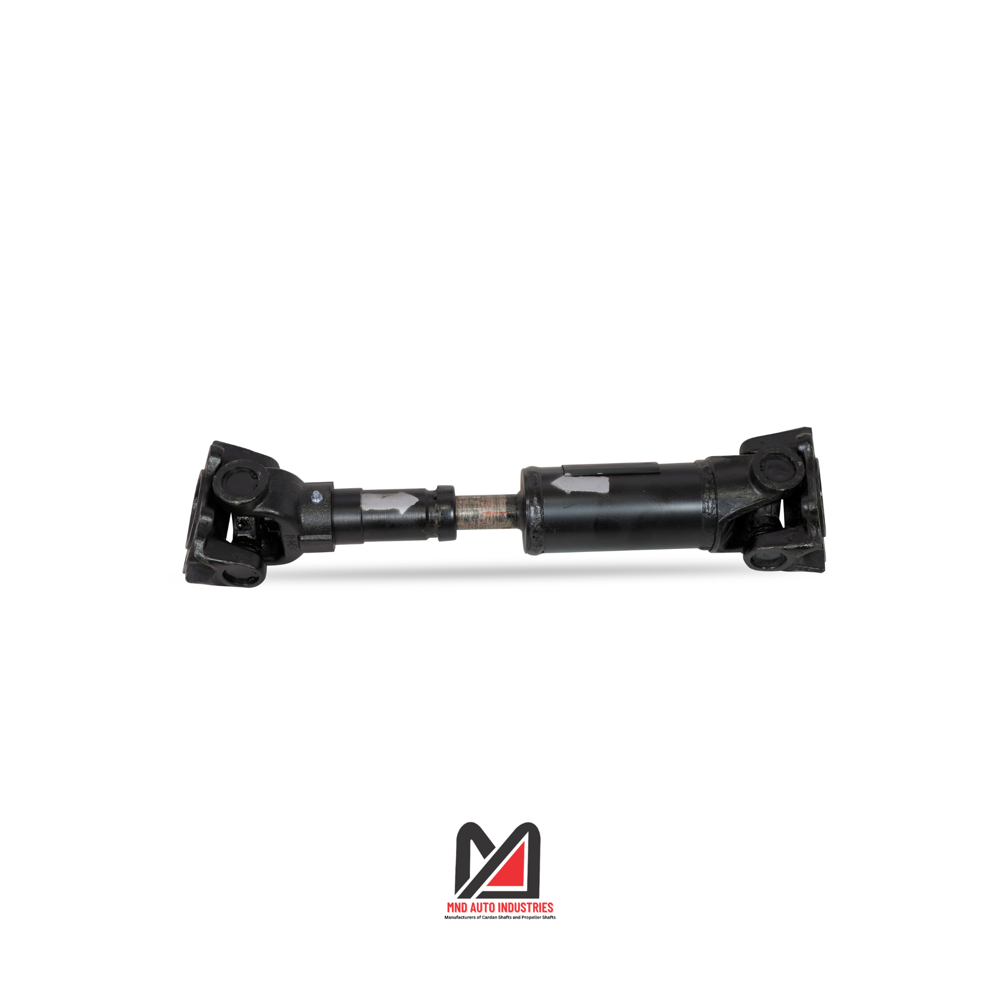Cardan Shaft With Rectangular Flange - Color: Black