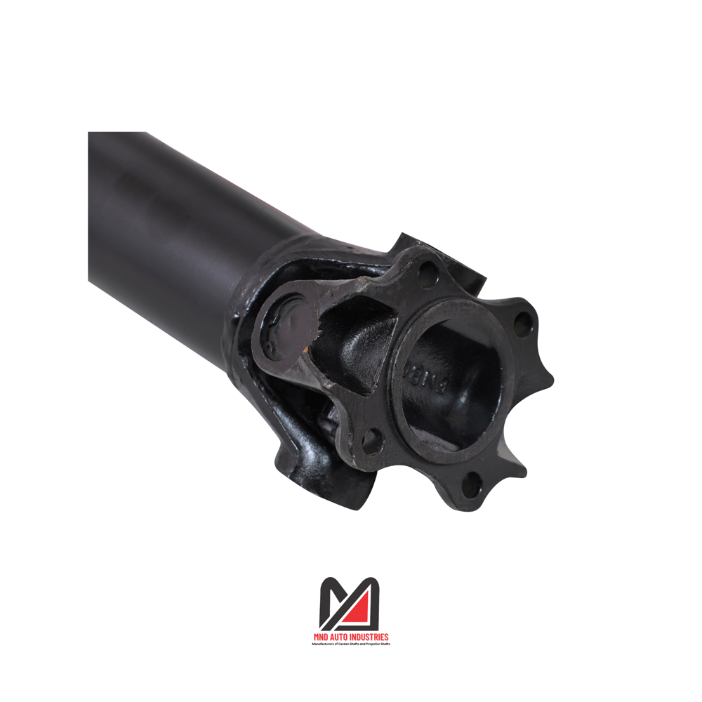 Cardan Shaft With Rectangular Flange - Color: Black