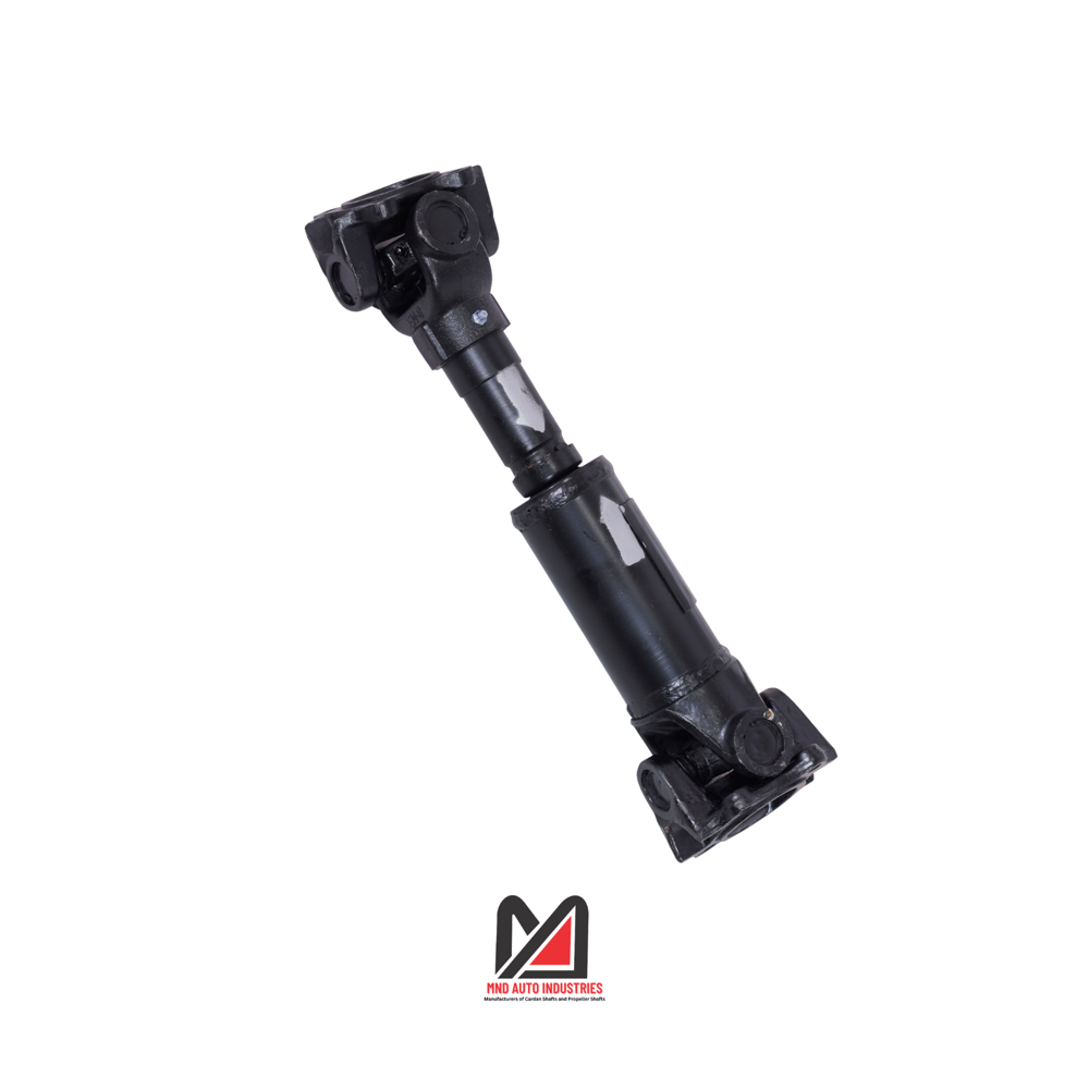 Cardan Shaft With Rectangular Flange - Color: Black